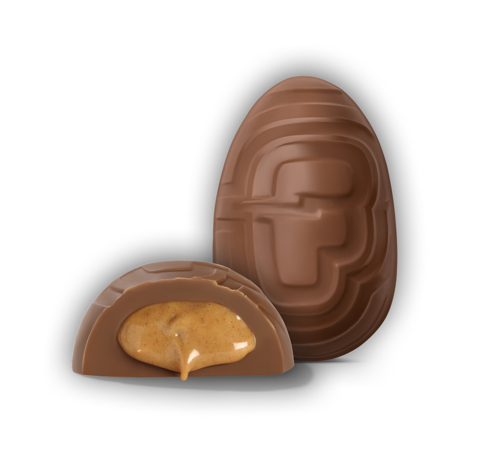 Creamy Peanut Butter Easter Egg
