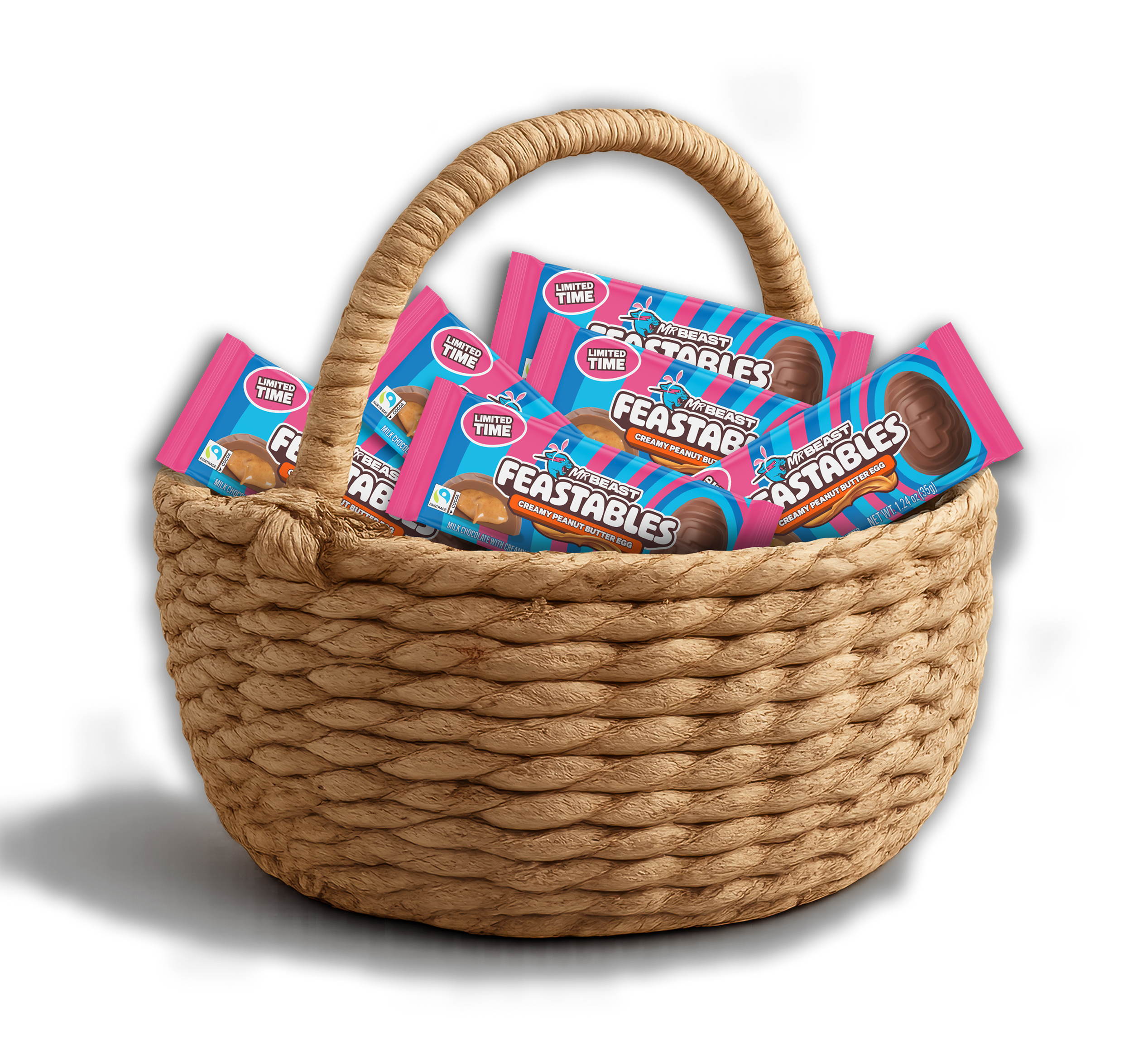 Creamy Peanut Butter Easter Egg