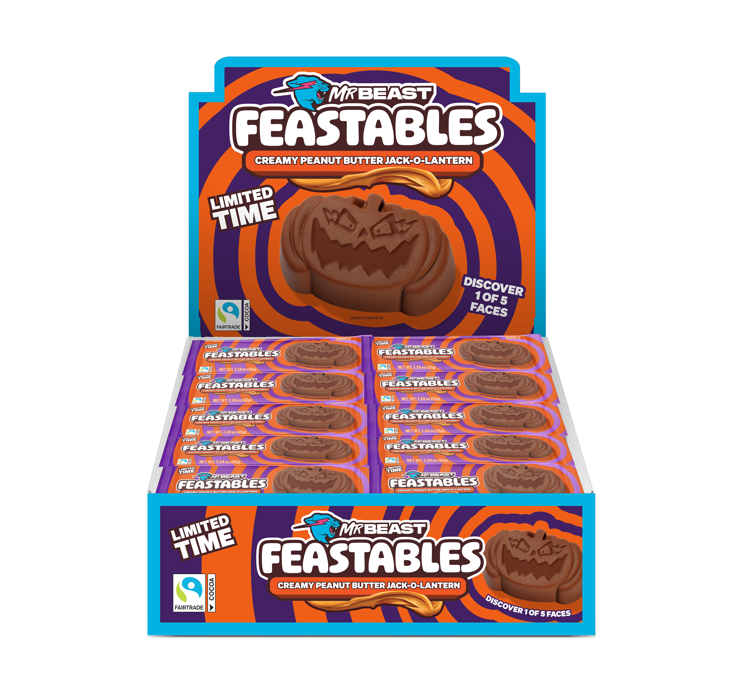 Halloween Jack-O-Lantern Cups