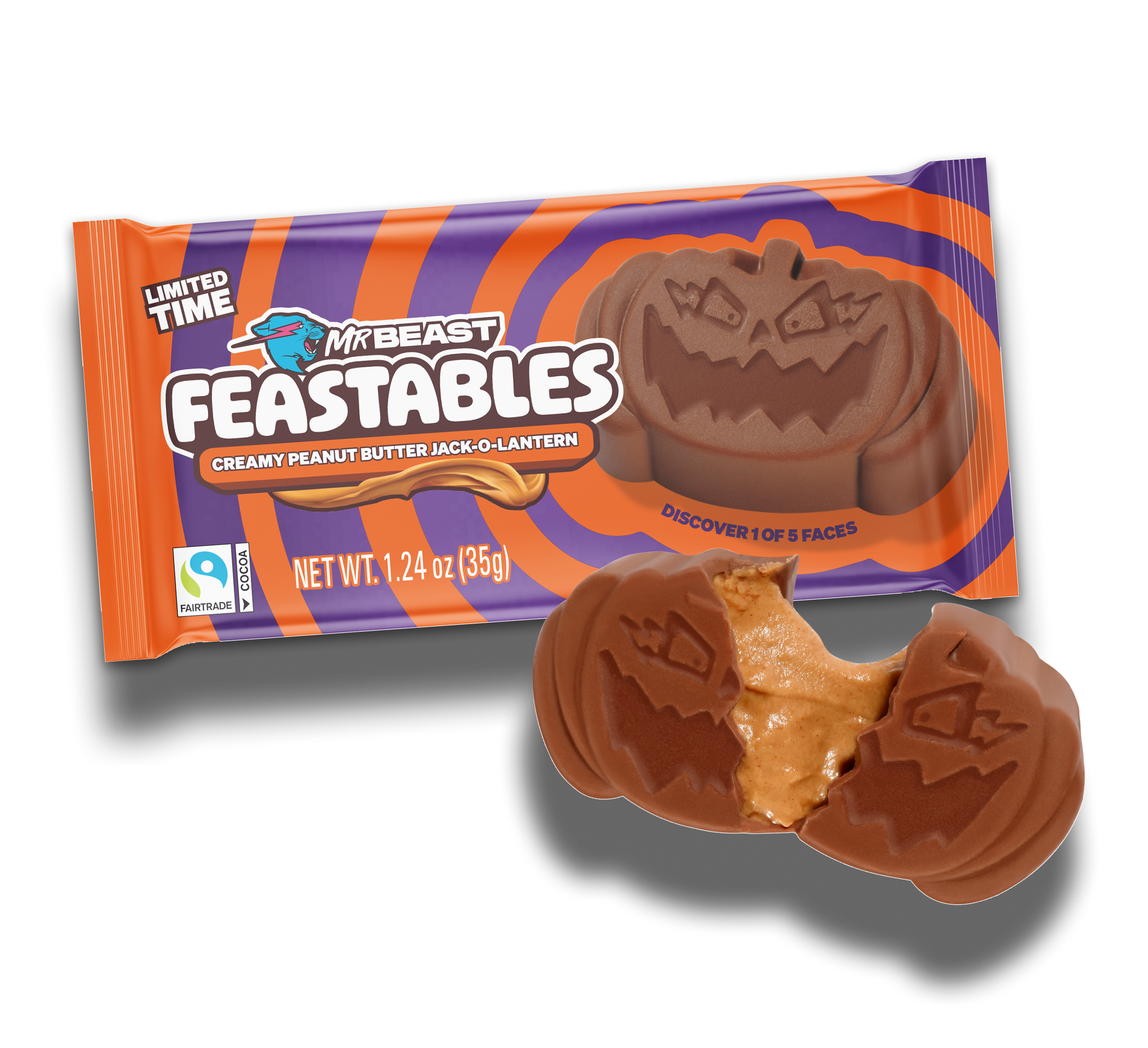 Halloween Jack-O-Lantern Cups