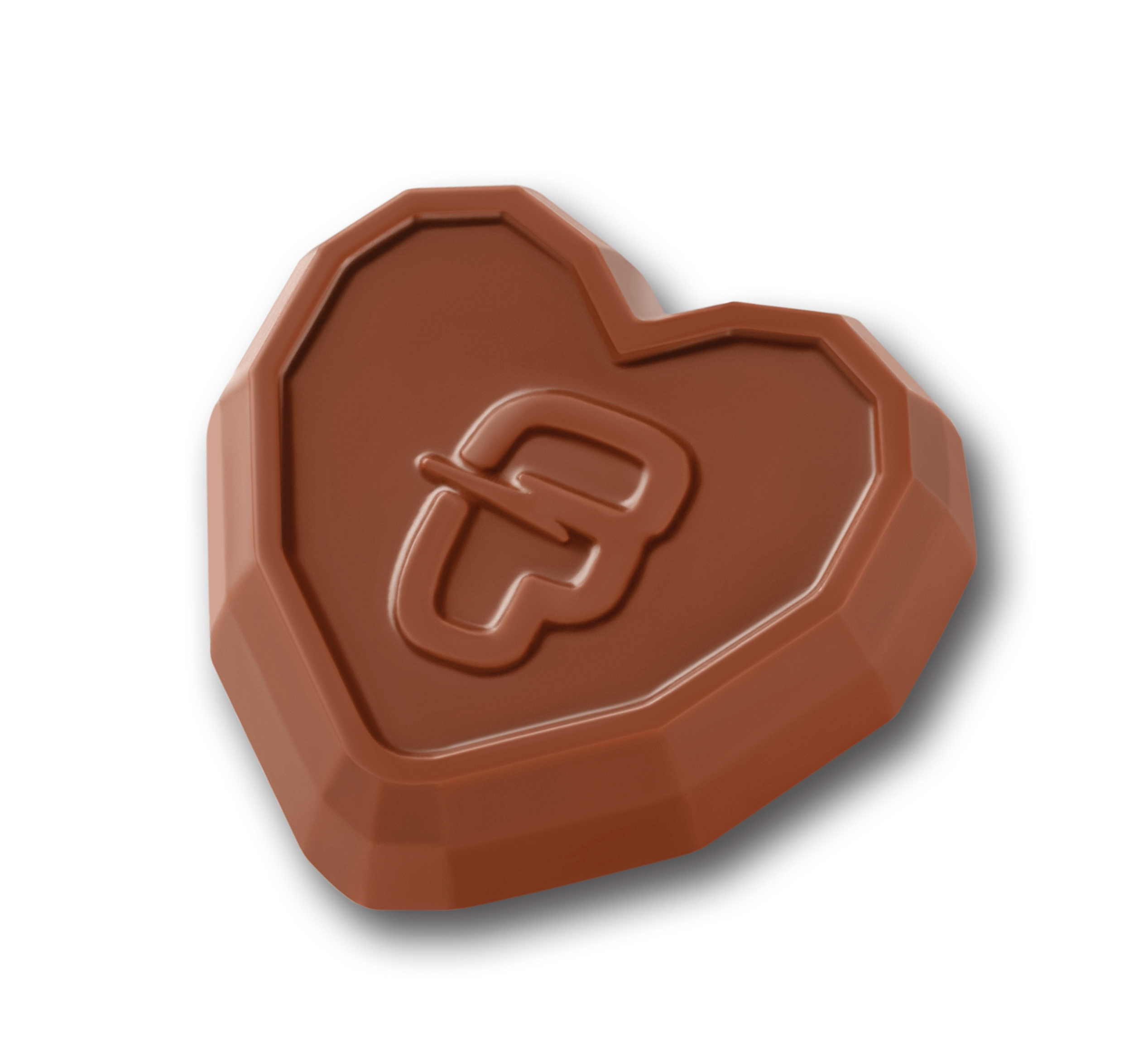Valentines Chocolate Caramel Hearts