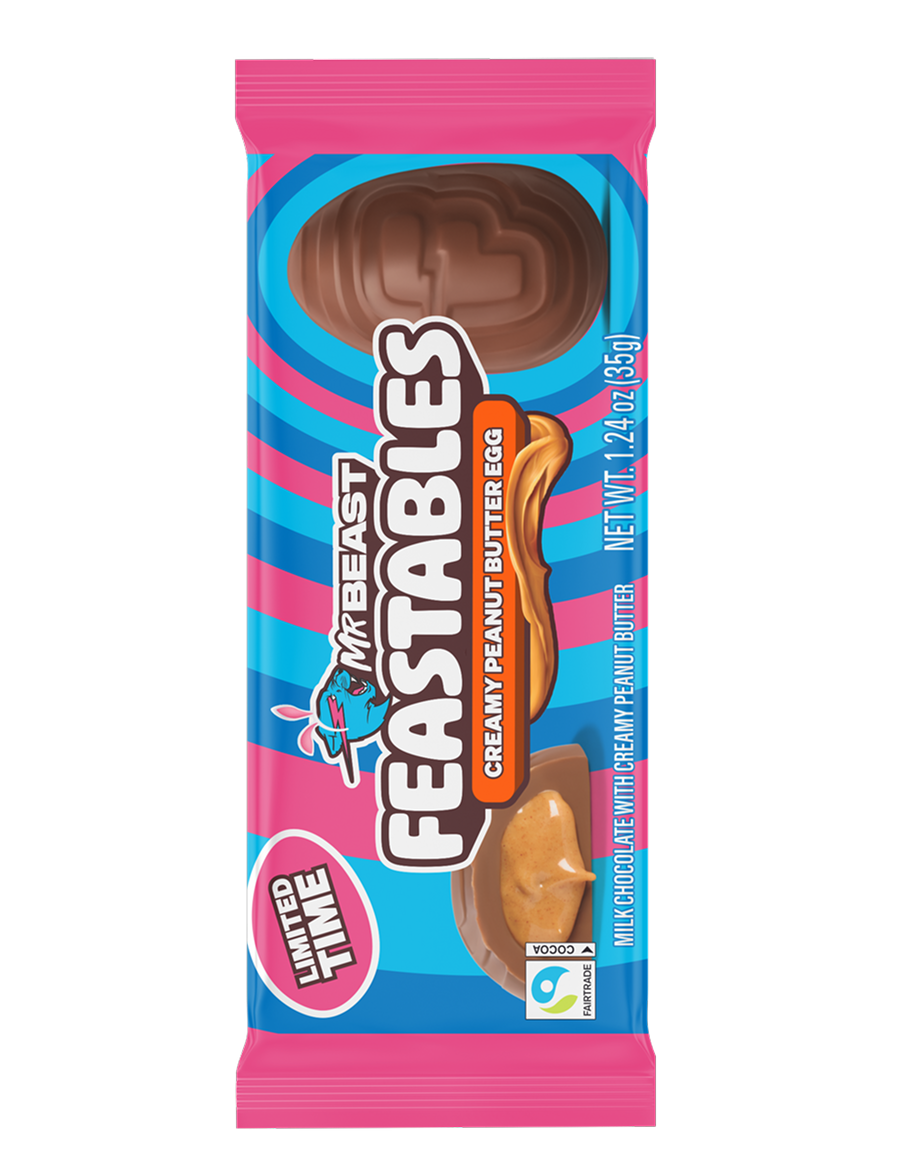 Creamy Peanut Butter Easter Egg